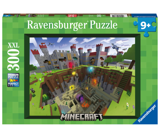 Ravensburger pusle 300 tk Minecrafti maalõhe