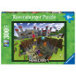 Ravensburger Puzzle 300 pc Minecraft Land Crack