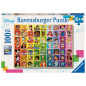 Ravensburger pusle 100 tk Disney mitu tegelast