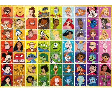 Ravensburger Puzzle 100 pc Disney multiple characters