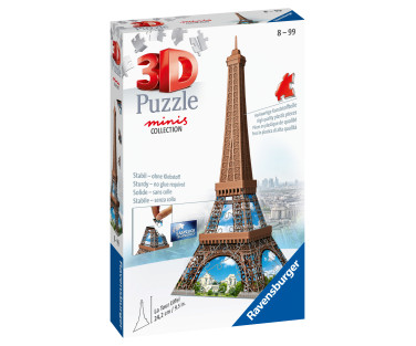 Ravensburger 3D mini puzzle 62 pc Eiffel Tower