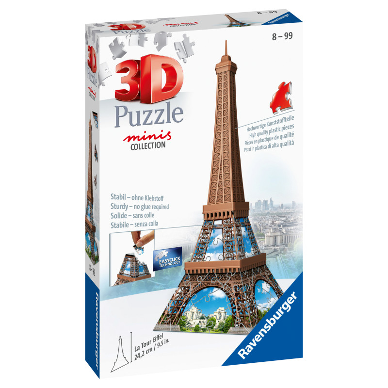 Ravensburger 3D mini puzzle 62 pc Eiffel Tower