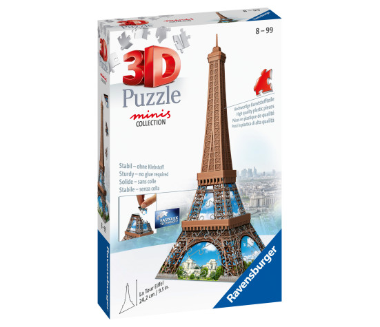 Ravensburger 3D minipusle 62 tk Eiffeli torn