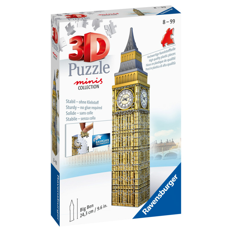 Ravensburger 3D mini puzzle 60 pc Big Ben