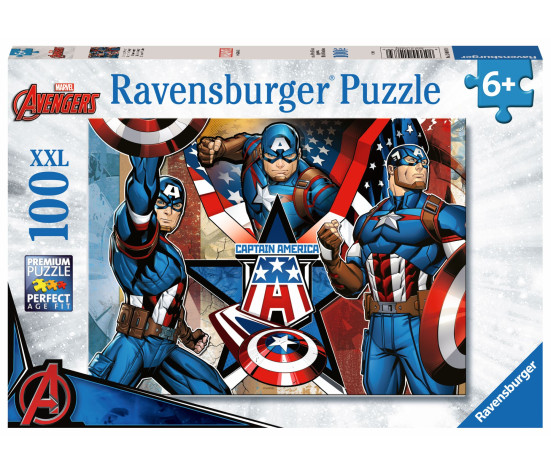 Ravensburger Puzzle 100 pc Captain America