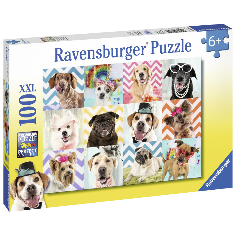 Ravensburger pusle 100 tk Koerad