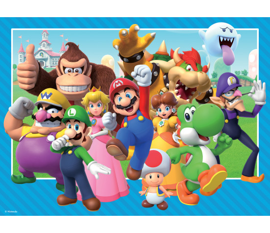 Ravensburger Puzzle 100 pc Super Mario Team