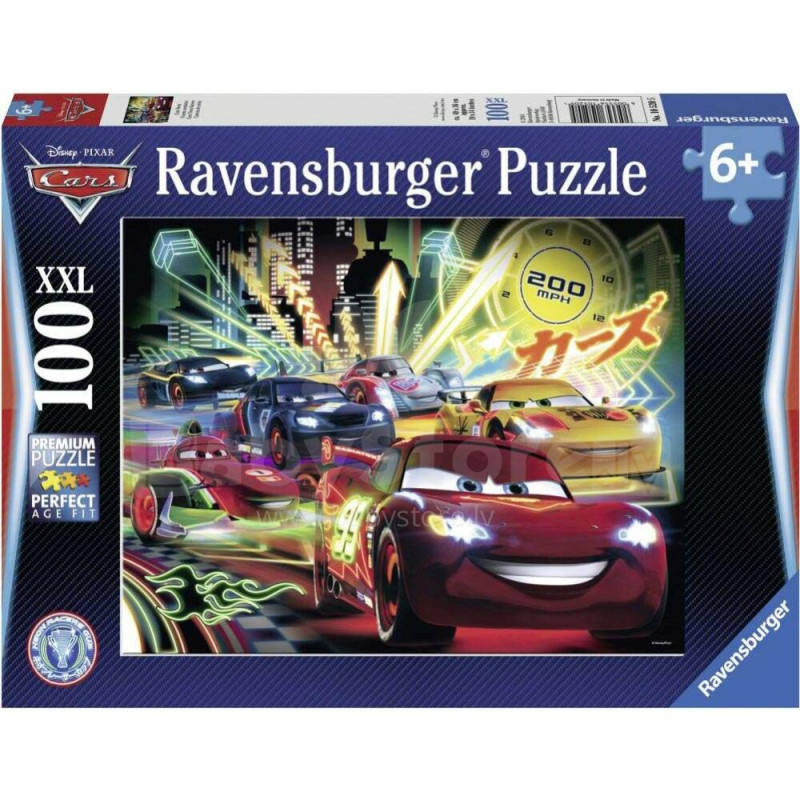 Ravensburger pusle 100 tk Autod