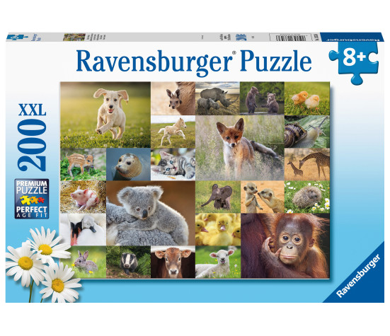 Ravensburger Puzzle 200 pc Baby Animals