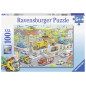 Ravensburger Puzzle 100 pc Vehicles in the City