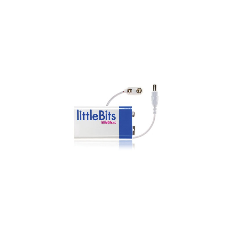 littleBits patarei + kaabel