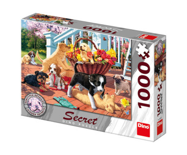 Dino Secret Puzzle 1000 pc Puppies