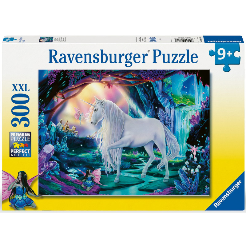 Ravensburger puzzle 300 pc Magic Forest Unicorn