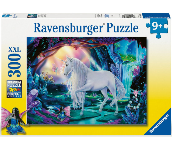 Ravensburger puzzle 300 pc Magic Forest Unicorn