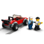 LEGO City Auto tagaajamine politsei mootorrattaga