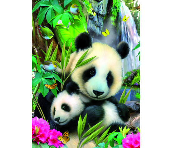 Ravensburger Puzzle 300 pc Cuddling Pandas