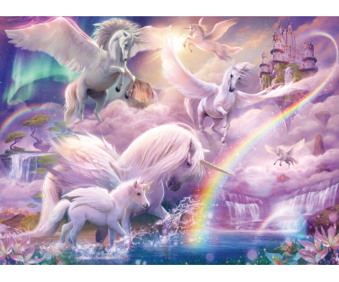 Ravensburger Puzzle 100 pc Pegasus Unicorns