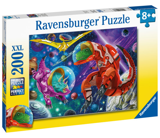 Ravensburger pusle 200 tk Kosmose dinod