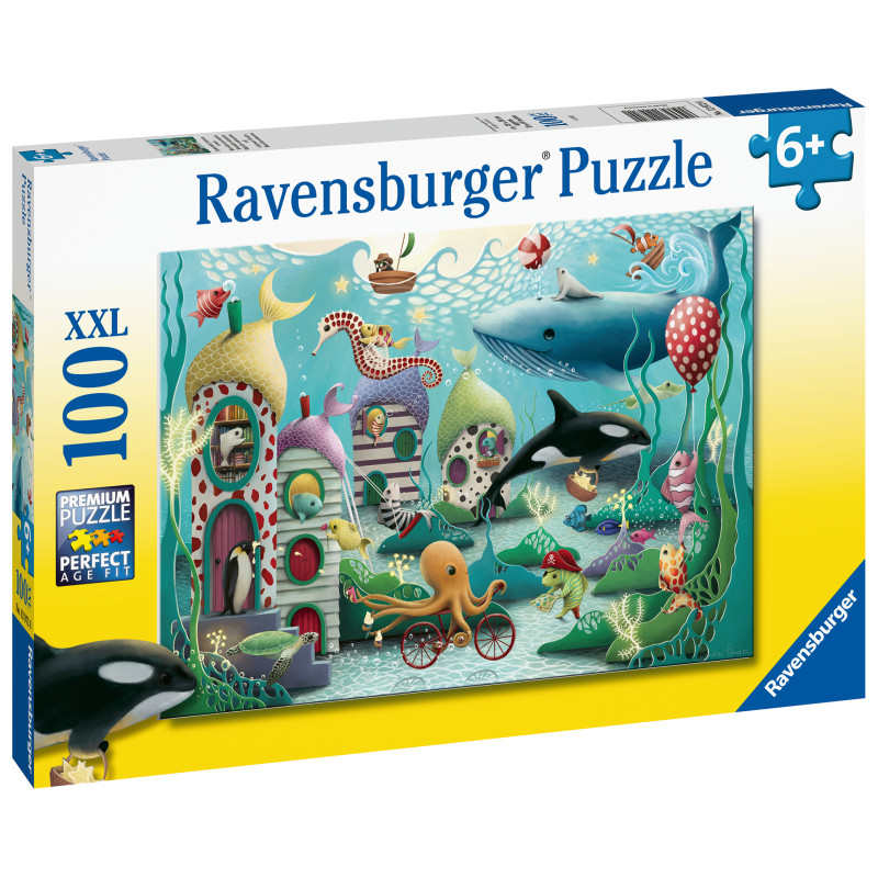 Ravensburger pusle 100 tk Veealused imed