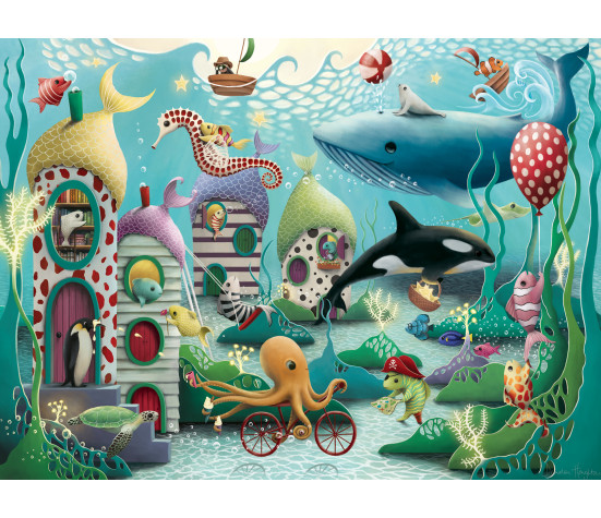 Ravensburger Puzzle 100 pc Underwater Wonders