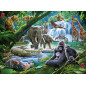 Ravensburger Puzzle 100 pc Jungle family