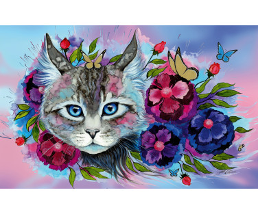 Ravensburger Puzzle 200 pc Cat