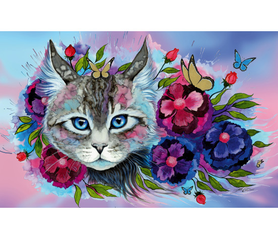 Ravensburger Puzzle 200 pc Cat