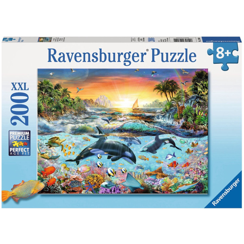 Ravensburger pusle 200 tk Delfiinid