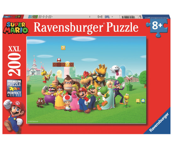 Ravensburger pusle 200 tk Super Mario