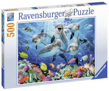 Ravensburger pusle 500 tk Delfiinid