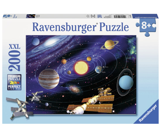 Ravensburger pusle 200 tk Päikesesüsteem