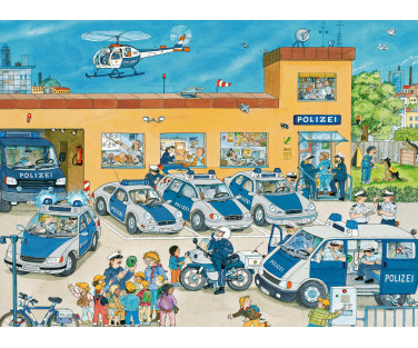 Ravensburger Puzzle 100 pc Police Station