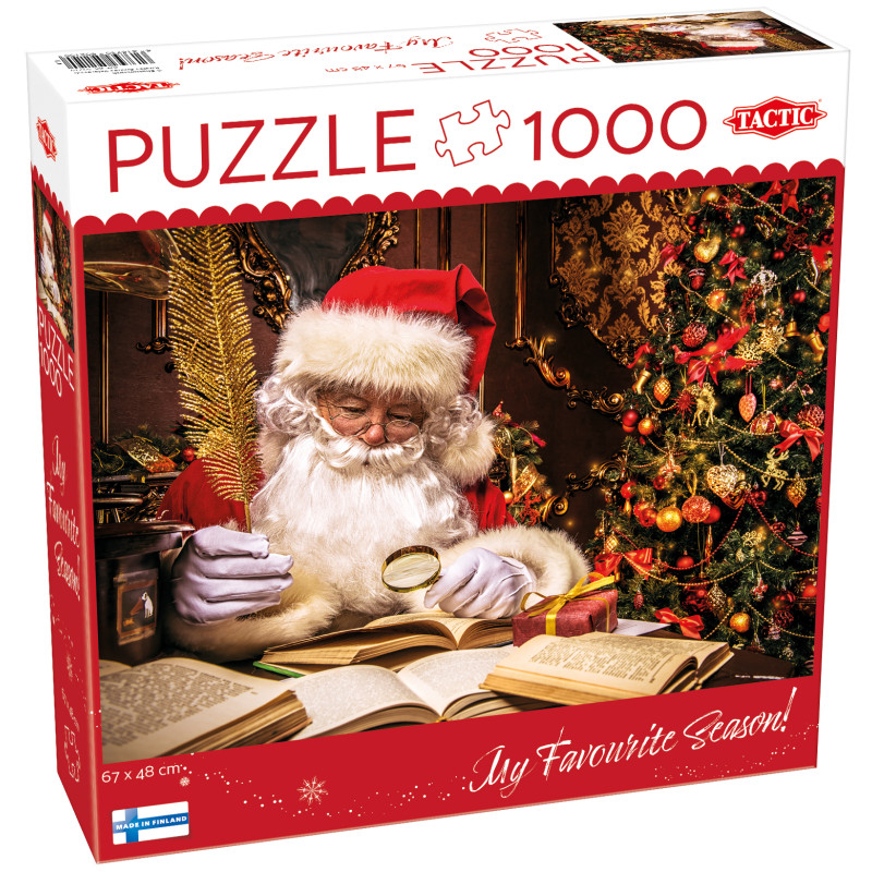 Tactic Puzzle 1000 pc Santa Claus in Lapland