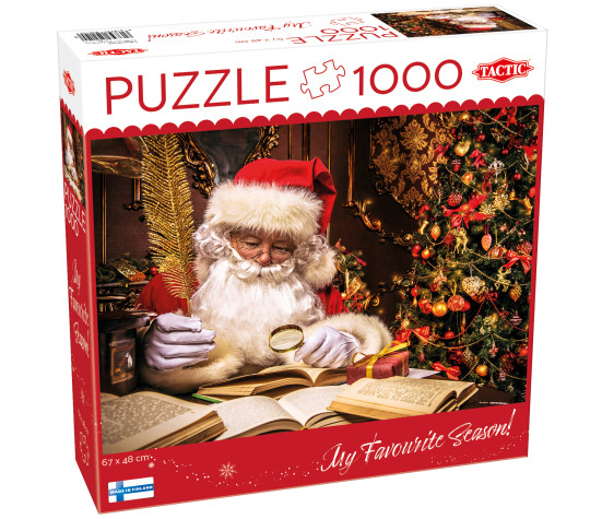 Tactic Puzzle 1000 pc Santa Claus in Lapland