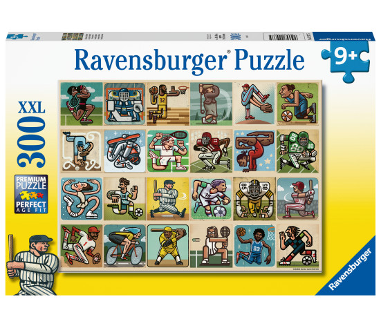 Ravensburger pusle 300 tk Sportlased