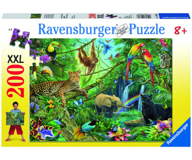 Ravensburger pusle 200 tk Dzungel