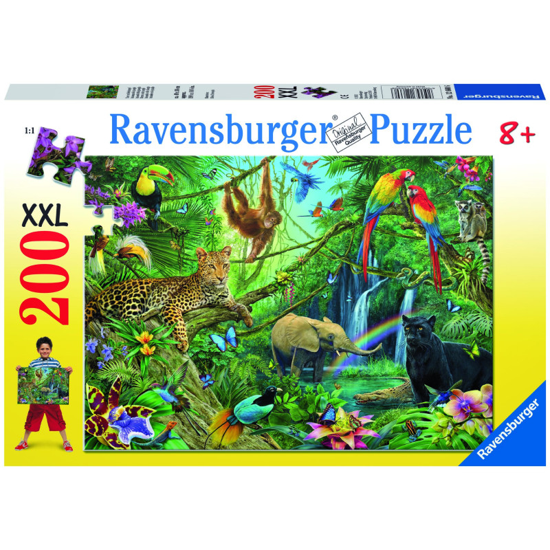 Ravensburger Puzzle 200 pc Animals in the Jungle