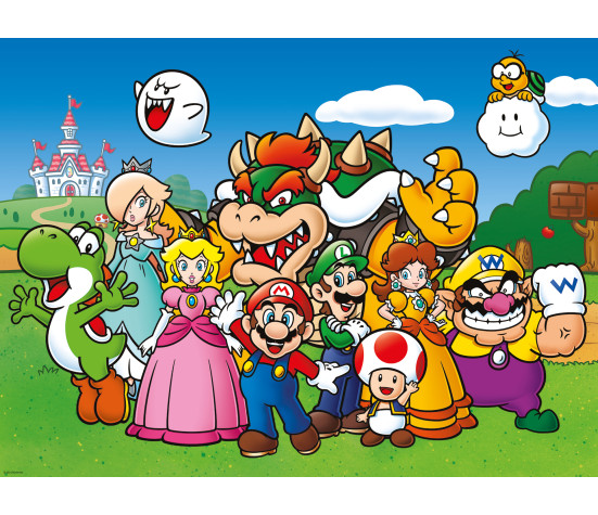 Ravensburger pusle 100 tk Super Mario