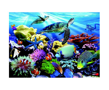 Ravensburger Puzzle 200 pc Ocean Turtles