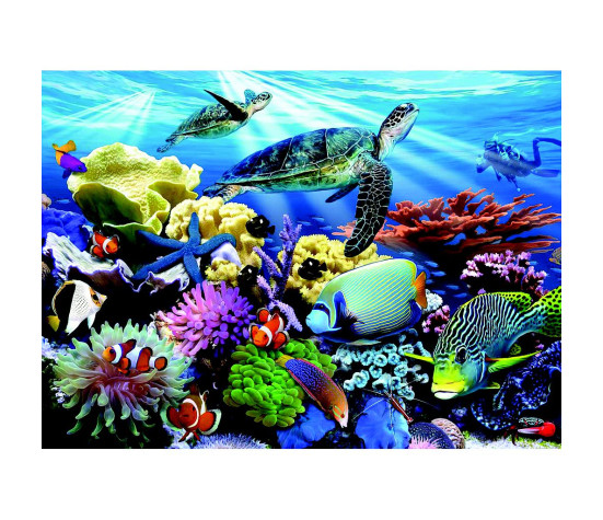 Ravensburger Puzzle 200 pc Ocean Turtles