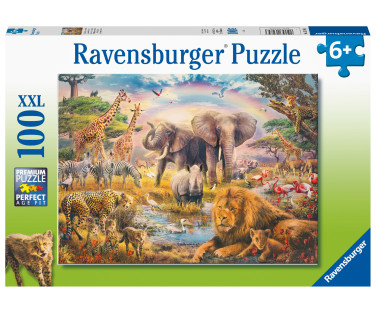 Ravensburger Puzzle 100 pc Primitive Nature