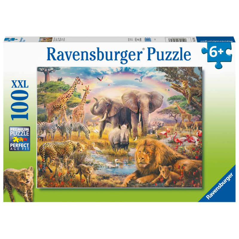 Ravensburger Puzzle 100 pc Primitive Nature