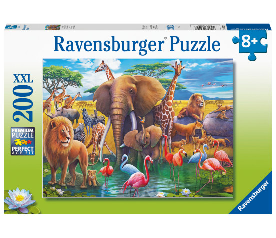 Ravensburger pusle 200 tk Aafrika loomad