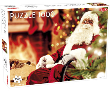 Tactic puzzle 1000 pc Santa Claus in a Rocking Chair