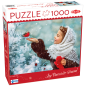 Tactic puzzle 1000 pc Girl with Red Paws