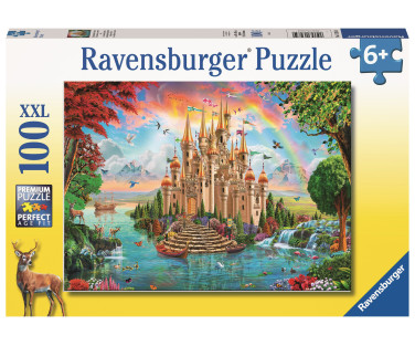 Ravensburger puzzle 100 pc Rainbow castle