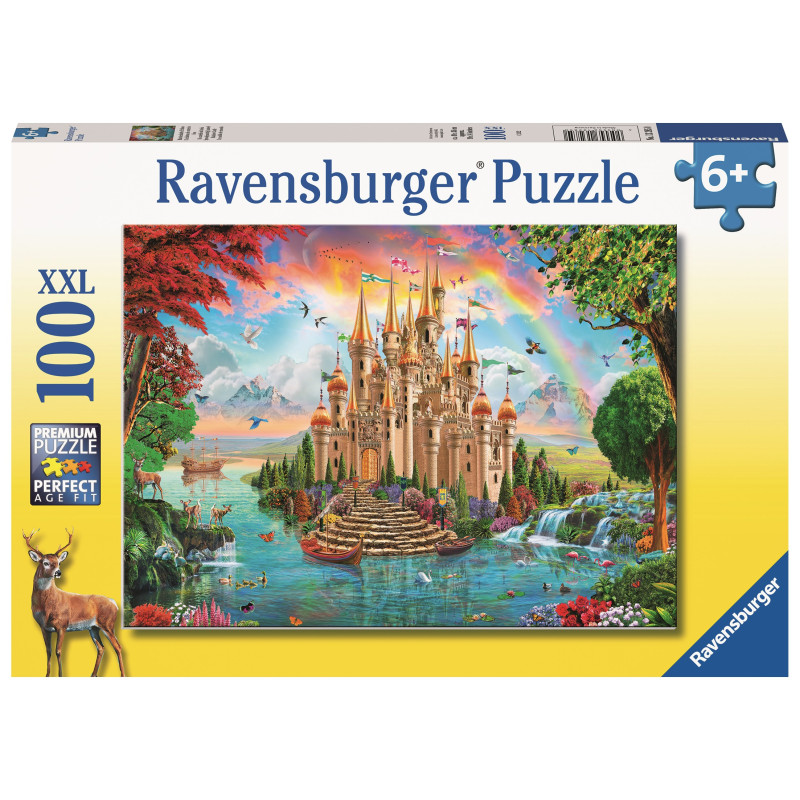 Ravensburger puzzle 100 pc Rainbow castle