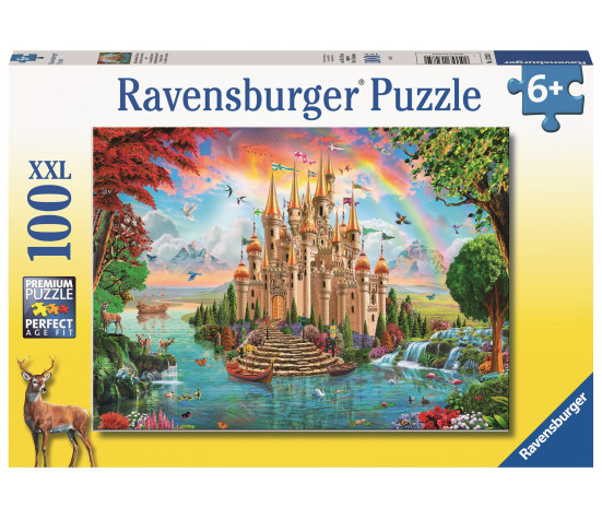 Ravensburger puzzle 100 pc Rainbow castle