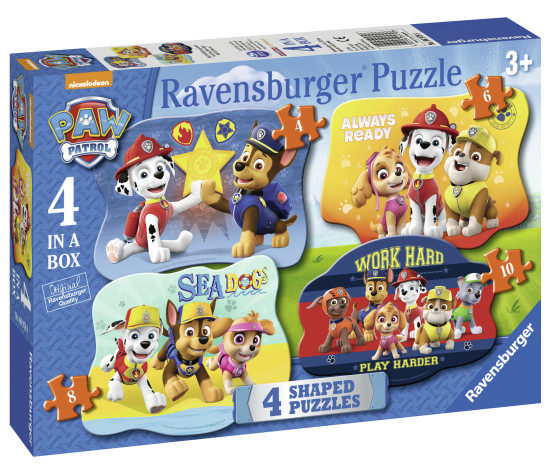 Ravensburger pusle 4-6-8-10 tk