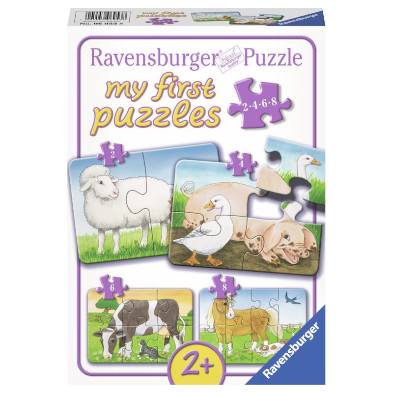 Ravensburger minu esimene pusle 2-4-6-8 tk